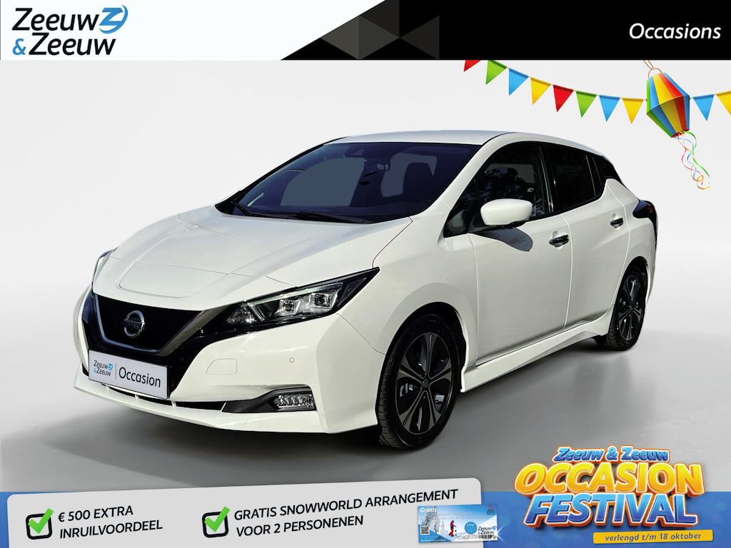 Nissan Leaf Tekna 40 kWh | 360 graden camera | Stoelverwarming | Climate Control | Bose audio