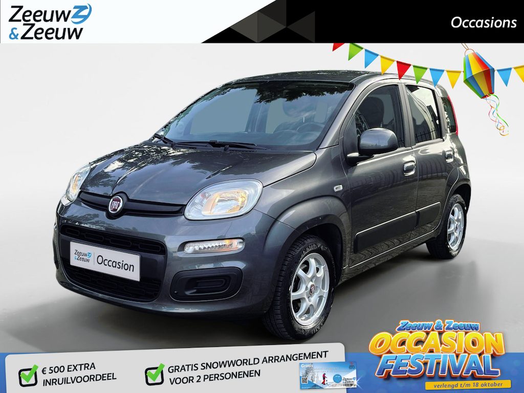 Fiat Panda 0.9 TwinAir Lounge | Automaat | Trekhaak | Parkeersensoren | Airco |