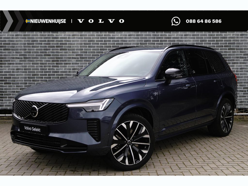 Volvo XC90 2.0 T8 Plug-in Hybrid AWD Ultra Dark | PHEV | Trekhaak | Luchtvering | Bowers Wilkins Audio | Panoramadak | Head-up Display | 360 Graden Camera | Nappaleder | Stoelventilatie | Stoelmassage | Stoelverwarming voor en achter | Keyless Entry | Elektrische Achterklep | Cruise Control Adaptief | BLIS | Google Navigatie | Apple Carplay | Android Auto