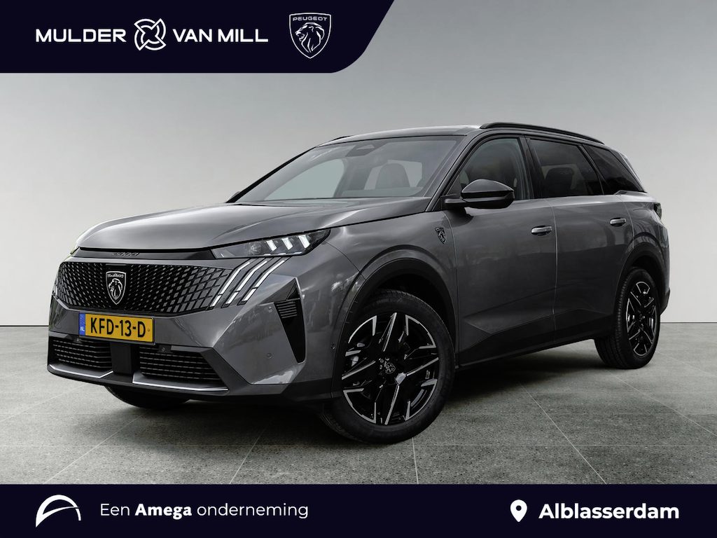 Peugeot 5008 GT 1.2 Hybrid 145pk | 7-PERSOONS | 360° CAMERA | HALF/LEDER | APPLE CARPLAY / ANDROID AUTO | NAVI | ADAPTIVE CRUISE |