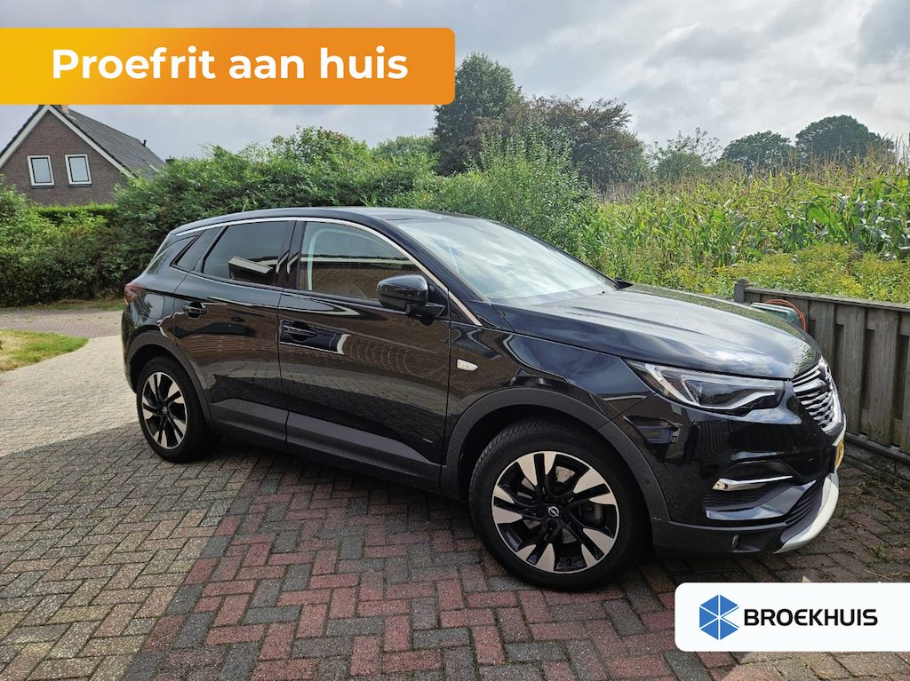 Opel Grandland X 1.6 Turbo Hybrid Elegance Elek. Stoelen met Geheugen | Stoelverwarming en Ventialtie | Camera | Trekhaak | Carplay | Keyless | Achteruitrijcamera | Apple Carplay/Android Auto|telefoonintegratie premium | Cruise control