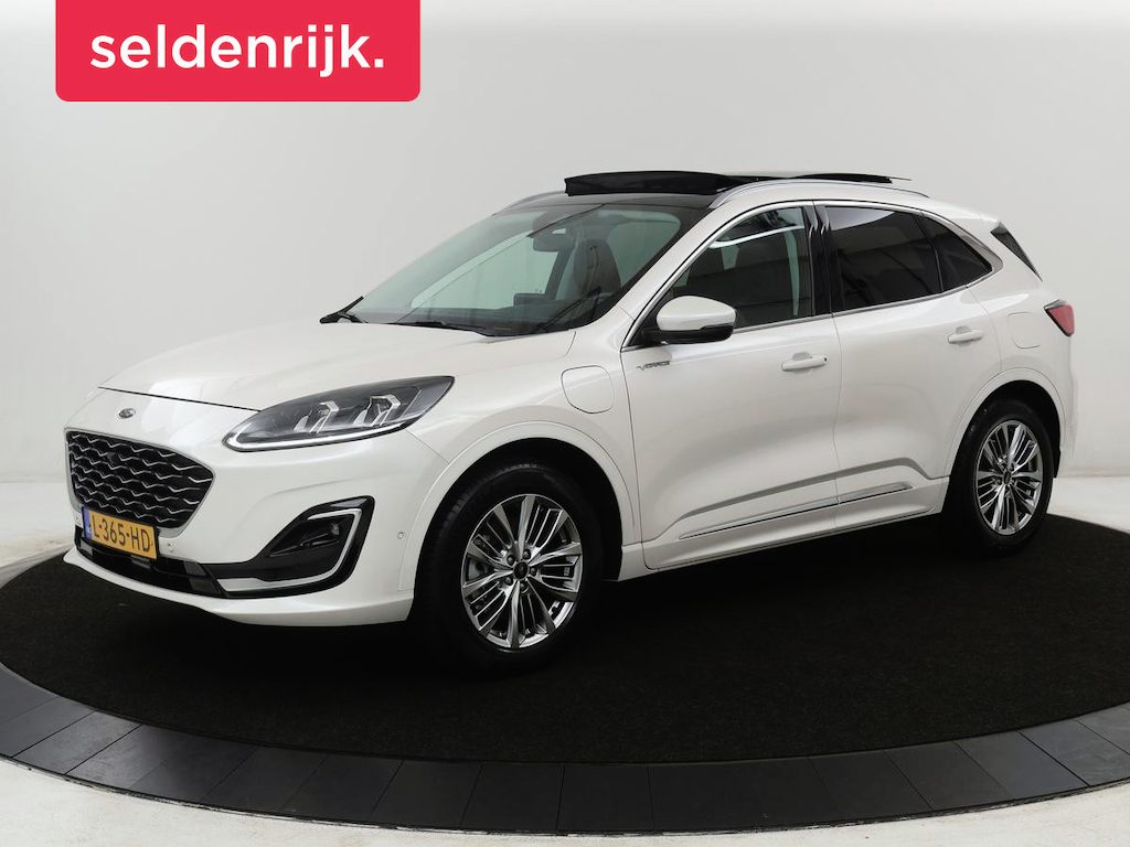 Ford Kuga 2.5 PHEV Vignale | SOH 86,6% | Panoramadak | Leder | Memory | Adaptive cruise | Trekhaak | Stuur/stoelverwarming | B&O Sound | Head-up | Achterbank verwarming | Camera | Park assist