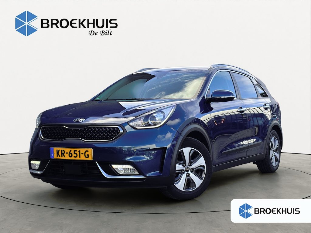 Kia Niro Hybrid 1.6 GDi BusinessLine | NL-AUTO! | STOEL + STUURVERWARMING | ADAPTIVE CRUISE | LANE ASISST | CAMERA | PARK SENS V+A | LED | LEDER