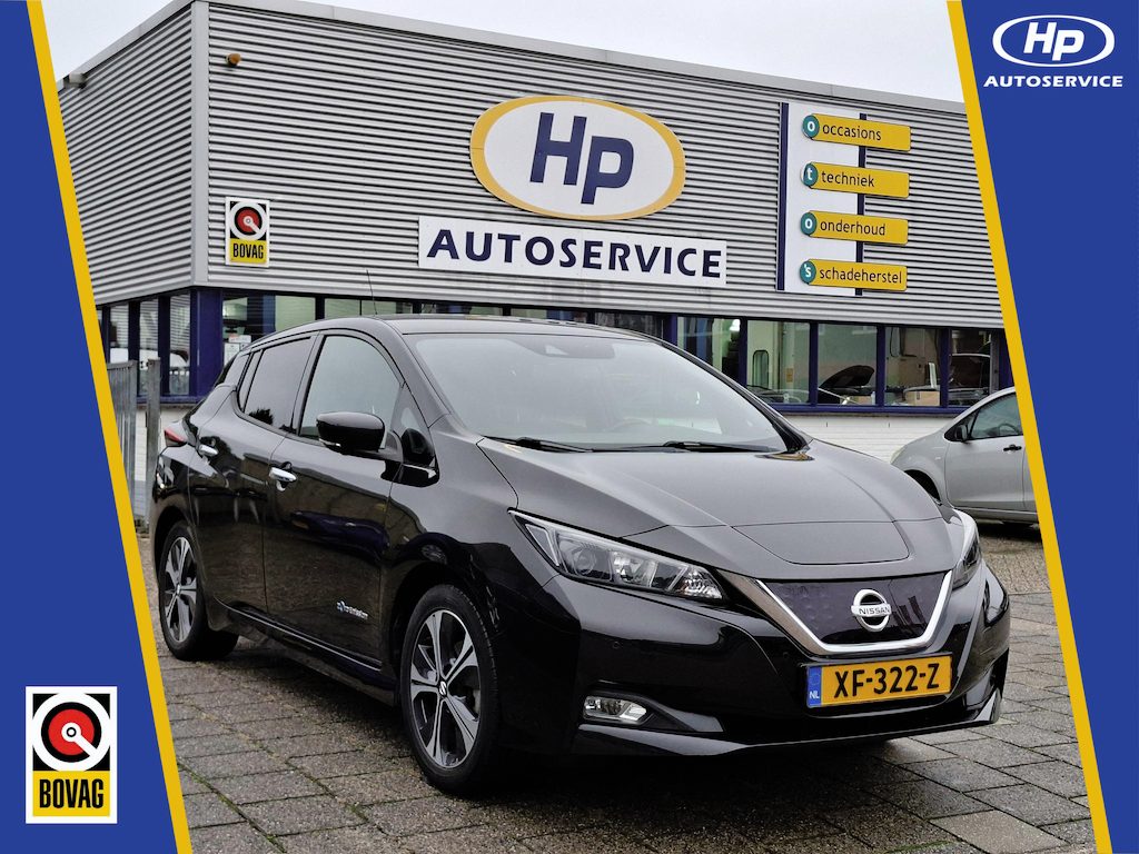 Nissan Leaf N-Connecta 40 kWh Adaptive Cruise/Carplay/SOH 88,3/360camera/Navigatie/Stoelverwarming/Stuurwielverwarming