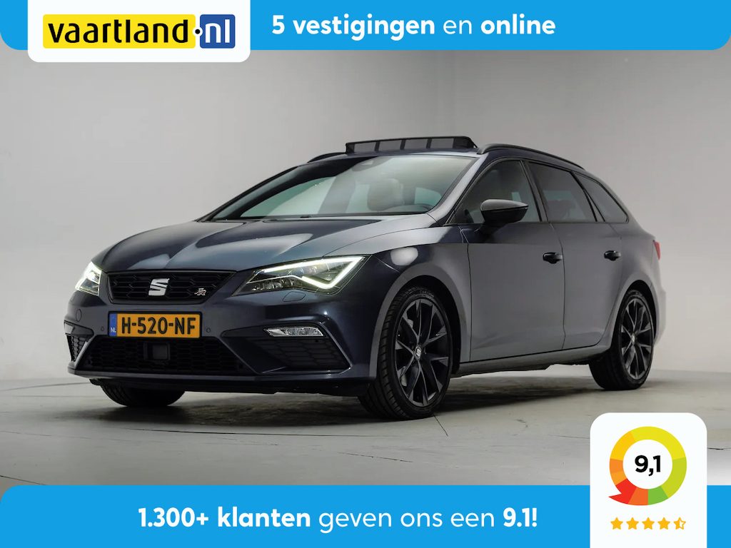 SEAT Leon ST 1.5 TSI FR Ultimate Edition Black Aut. [ Panorama Navi Apple/Android Virtual Beats LED Stoelverwarming ]