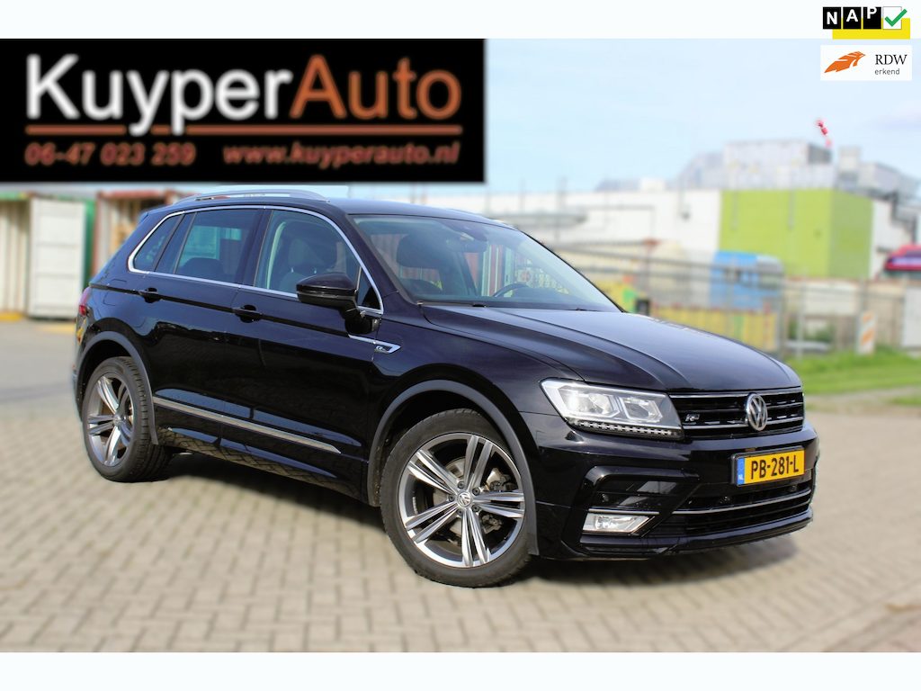 Volkswagen Tiguan 2.0 TDI Highline R- line AUTOMAAT MULTIMEDIA SENSOREN ALCANTARA