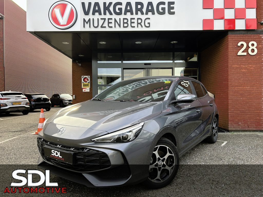MG 3 1.5 Hybrid+ Luxury // FULL LED // NAVI + CARPLAY // 360 CAMERA // KEYLESS // STOEL + STUURWIELVERWARMING // HALF-LEDER