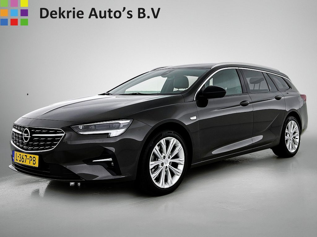 Opel Insignia Sports Tourer Euro 6 1.5 CDTI 123PK Business Elegance / Leder / Trekhaak / Camera / Stoel-Stuurverwarming / Xenon / Airco-ecc. / Apk 01-2027
