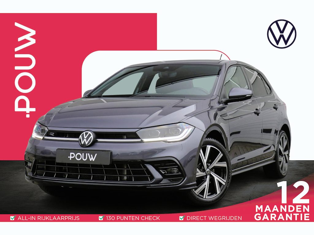 Volkswagen Polo 1.0 TSI 110pk DSG R-Line | App Connect | Achteruitrijcamera | Stoelverwarming | Clima