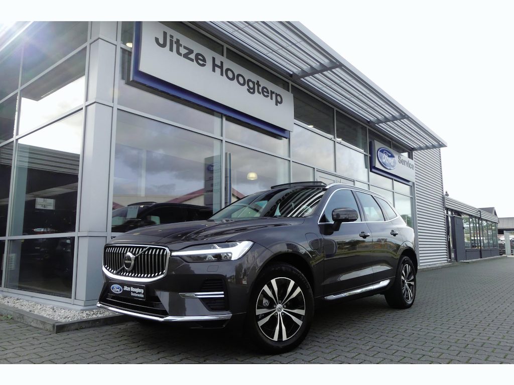 Volvo XC60 2.0 T6 Plug-in hybrid AWD Plus Bright ELEKT. TREKHAAK, PANO, LEER, MEMORY 2X, WINTER PACK, ADAPT. CRUISE, CLIMA, NAVI, CAMERA, PDC V&A, APPLE CARPLAY/ANDROID AUTO, BLIS, KEYLESS, ELEKT. ACHTERKLEP, ELEKT. STOELEN, 81.376KM