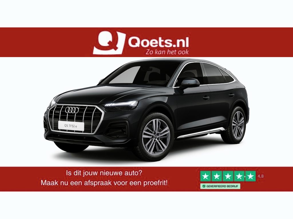 Audi Q5 Sportback 50 TFSI e Advanced edition Adaptieve Cruise Control - B&O - Head up - Assistentiepakket 'City' - Adaptive air suspension - Automatische Achterklep - Sportstoelen - Achterbank plus -