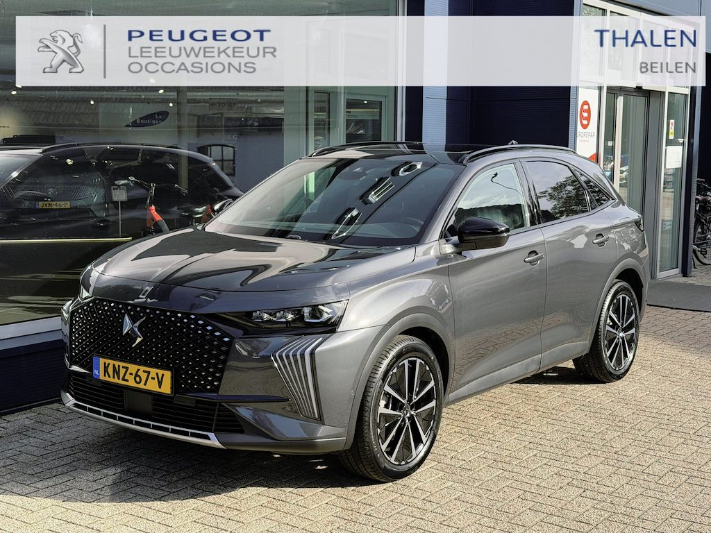 DS 7 1.6 Plug in 225 PK Ligne Business PALLAS | Nieuwe Auto | tot 8 jaar garantie | Panoramisch Schuif-/Kanteldak | Electrische kofferklep | Cruise control adaptief | Alcantara Stoelenpakket | Stoelverwarming | Keyless Pakket | Dode Hoek Detectie | Digitaal Dashboard