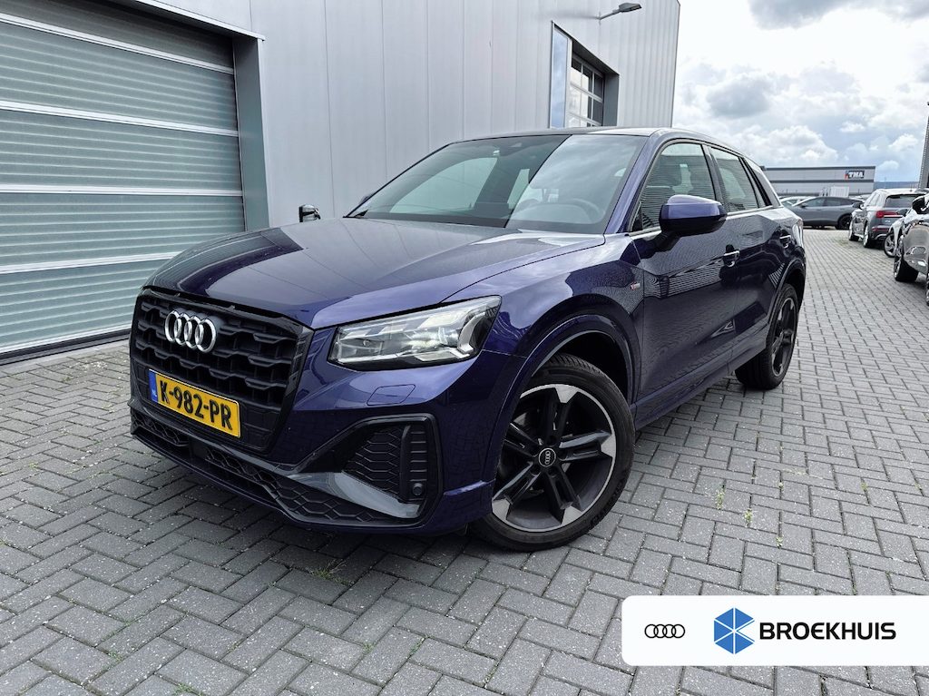 Audi Q2 35 TFSI S Edition l Panoramadak l S-Line in en Ext. l Navigatie l Leder/alcantara int. l 18" l Parkeersensoren l