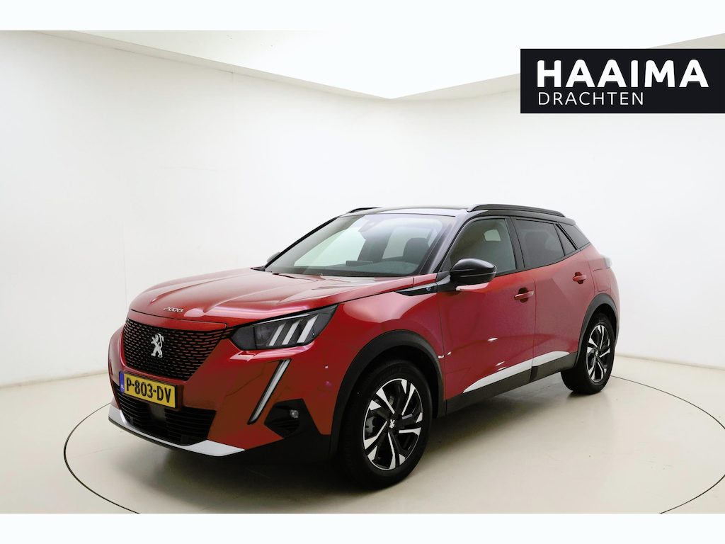 Peugeot e-2008 EV GT 50 kWh | Navigatie | 3D-Cockpit | Camera | Apple Carplay & Android Auto | Full LED | 17'' Lichtmetalen velgen | Parkeersensoren voor & achter | Climate Control