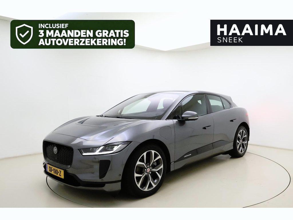 Jaguar I-Pace EV400 HSE 90 kWh | 395 PK | 100% Elektrisch | Camera | Elektrisch te openen kofferbak | Lederen bekleding | Stoelverwarming voor en achter | Elektrisch verstelbare stoelen | Keyless entry en start |