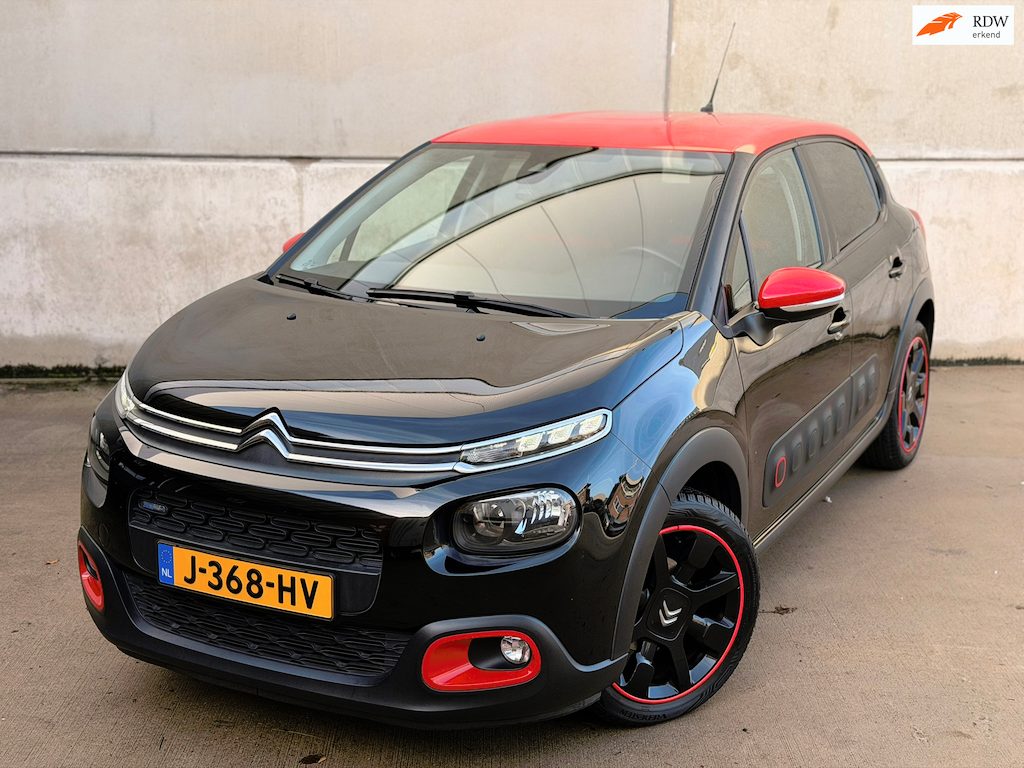 Citroën C3 1.2 Shine 17'' Cruise Clima CarPlay 12mnd garantie 3x isofix Stoelverwarming
