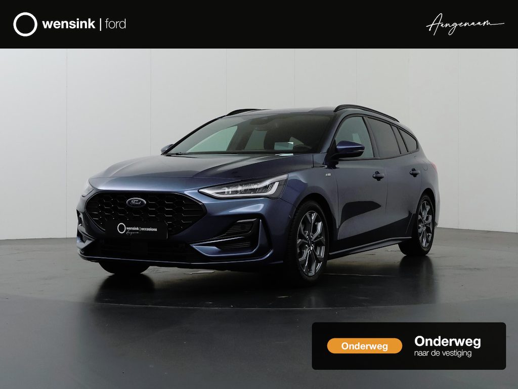 Ford Focus Wagon 1.0 EcoBoost Hybrid ST Line X 155pk Automaat | Afn. Trekhaak | Adaptieve Cruise Control | Winterpakket |