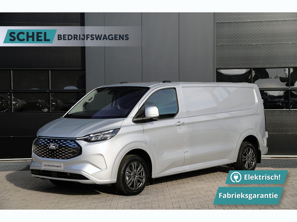Ford E-Transit Custom 340 L2H1 Limited 71 kWh - ACC - 360 camera - Navigatie - Stoelverwarming - AGR bestuurdersstoel - Blind Spot - Rijklaar