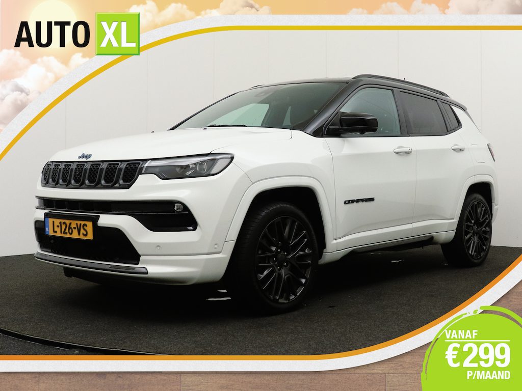 Jeep Compass 4xe 240 PK PHEV Sport Trekhaak Adapt. Cruise Leder Memory