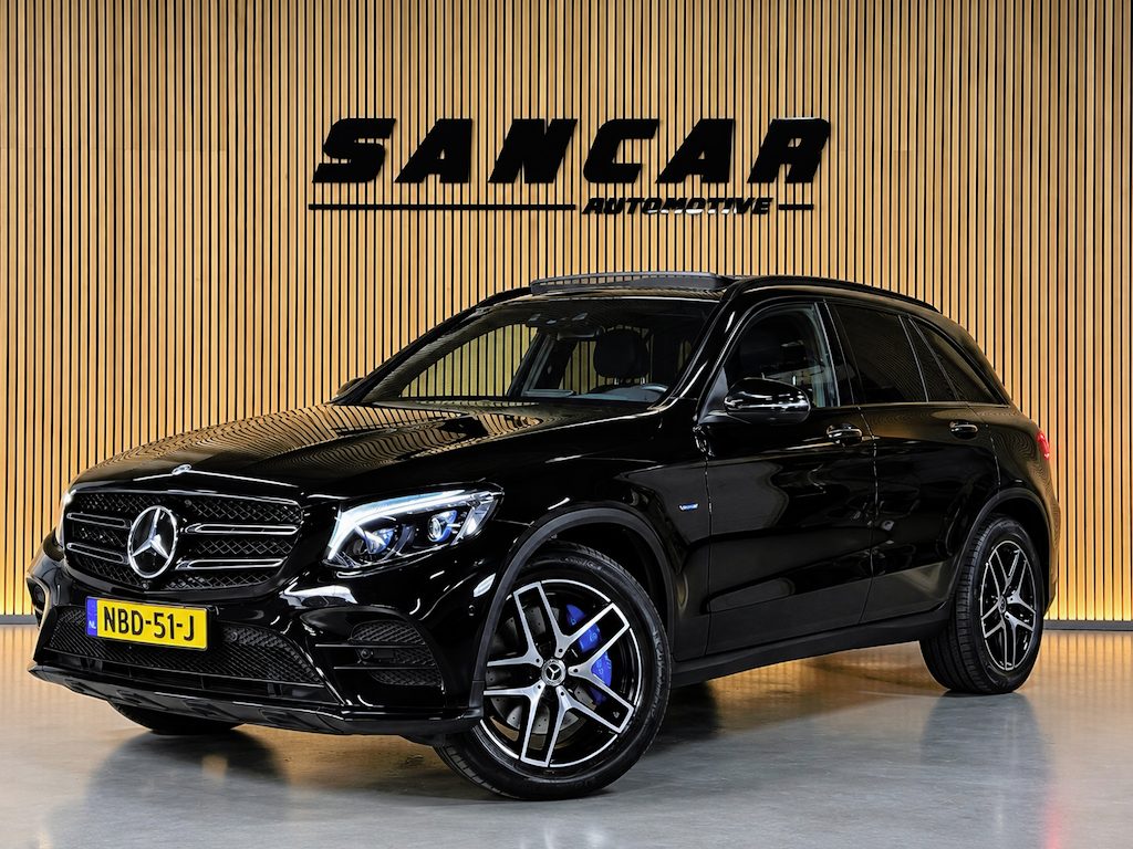 Mercedes-Benz GLC 350e 4MATIC AMG-LINE PANO|LUCHTVERING|BURMESTER|HUD|TREKHAAK|FULL LED|ACC|MEMORY|360 CAM|19 INCH