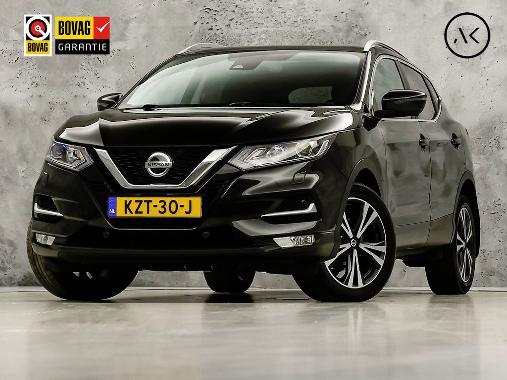 Nissan Qashqai 1.3 N-Connecta 159Pk Automaat (PANORAMADAK, APPLE CARPLAY, NAVIGATIE, STOELVERWARMING, 360 CAMERA, TREKHAAK, GETINT GLAS, KEYLESS, NIEUWE APK, NIEUWSTAAT)