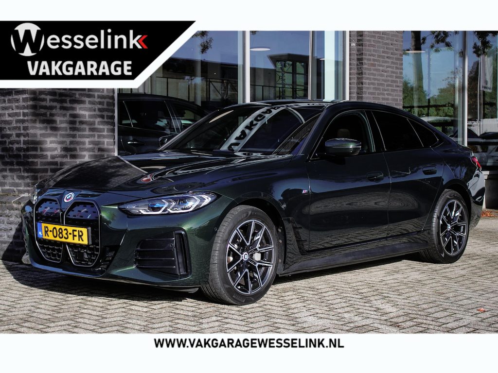 BMW i4 eDrive40 High Executive 84 kWh | SOH 94% | Leder | M Sport | Adapt Cruise | 3 fase laden |