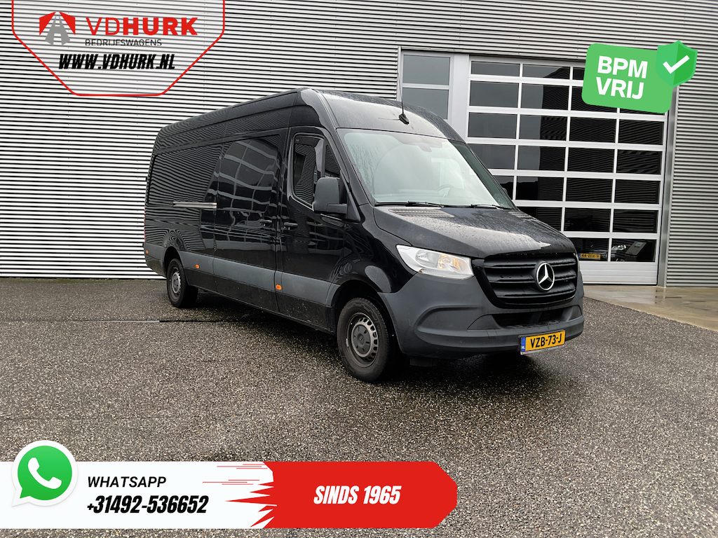 Mercedes-Benz Sprinter 317 1.9 CDI Aut. L3H2 Stoelverw./ 270Gr.deuren/ Gev.stoel/ Carplay/ Camera/ Cruise/ Airco