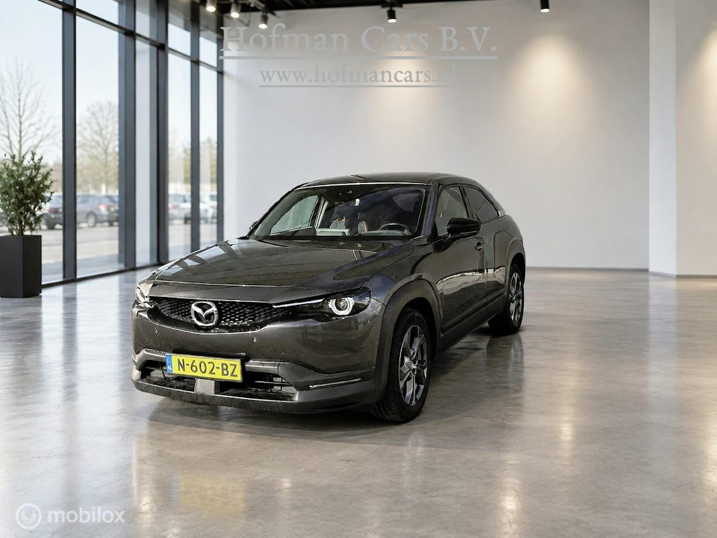 Mazda MX-30 e-SkyActiv 145 36kWh | SOH 93,31% MOBA | HUD | Leder | Elektrisch pakket | 74.279 KM