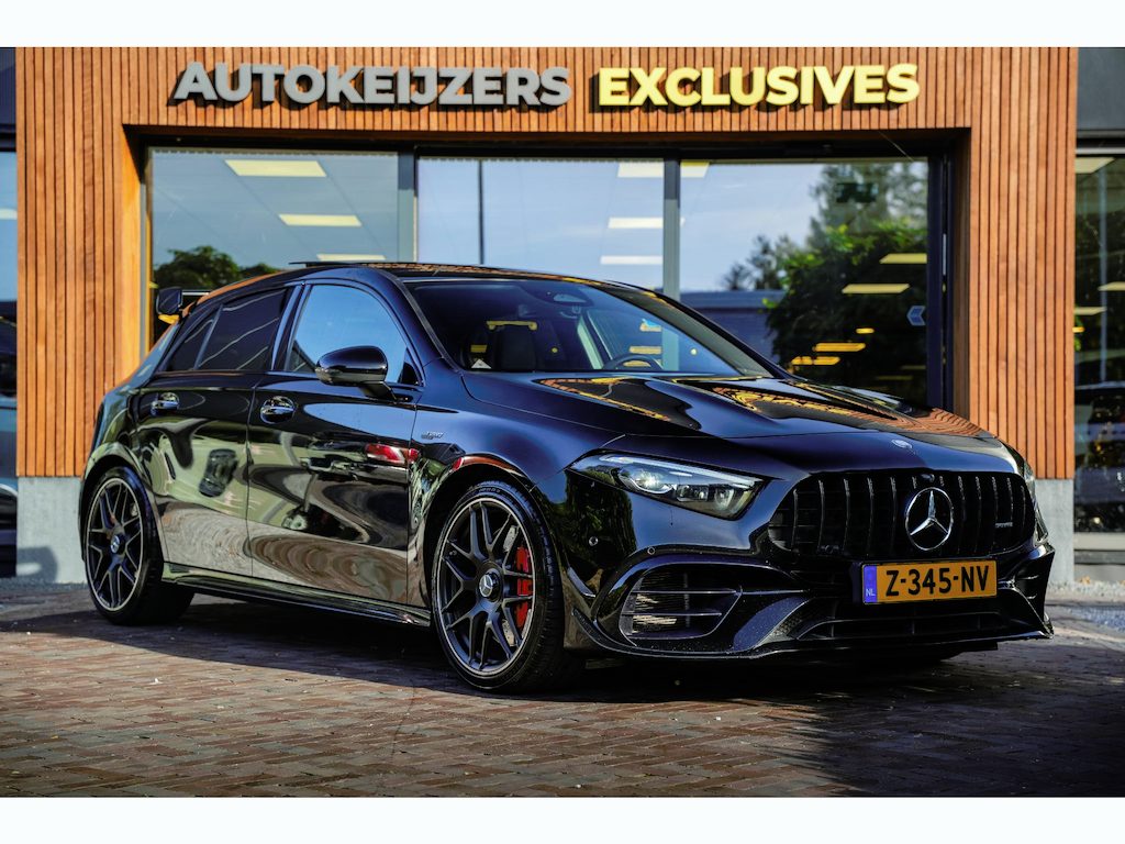 Mercedes-Benz A-klasse AMG 45 S 4MATIC+ Burmester Aero Schaalstoelen 360 Camera Memory Stoelen HUD 422PK!