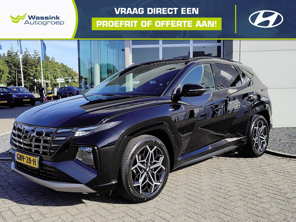 Hyundai Tucson 1.6 T-GDI HEV N Line Trekhaak | Stoel en stuur verwarming | Camera |