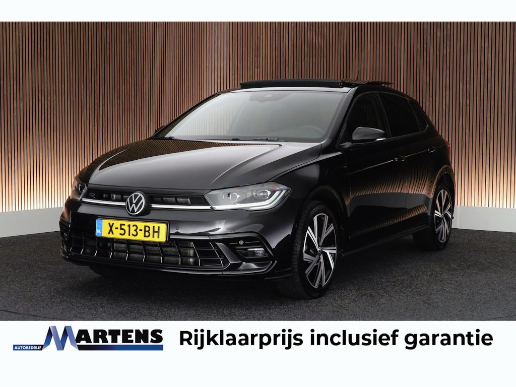 Volkswagen Polo 1.0 TSI 110pk DSG R-Line Panoramadak Stoelverwarming Virtual Cockpit LED