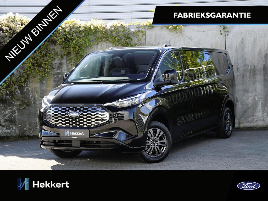 Ford E-Transit Custom 340 L2H1 Limited 71kWh 218pk Automaat 360° CAMERA | 17''LM | DODE HOEK | ADAPT. CC | APPLE-CARPLAY | DAB