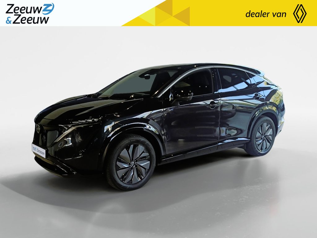 Nissan Ariya Advance 91 kWh | Electrische stoel verstelling | Apple carplay & Android auto | Navigatie | Parkereersensoren v+a | 360grd camera | Kameleon kleur | 22kw lader | Bi-led verlichting |