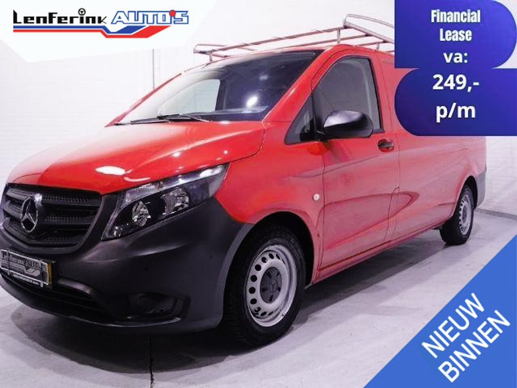 Mercedes-Benz Vito 114 CDI 136 pk Extra Lang Navi, Camera, NAP Imperiaal met Trap, Trekhaak, PDC V+A, 2-Zits