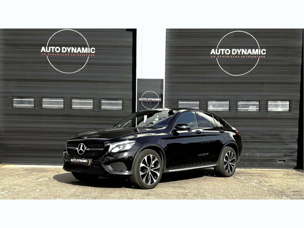 Mercedes-Benz GLC Coupe 250 4MATIC Business Solution | Glazen Schuifdak Black line | electr Trekhaak | Leer