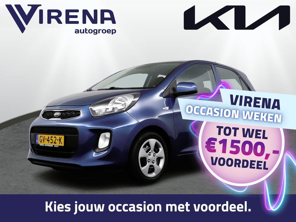 Kia Picanto 1.0 CVVT ComfortLine - 1ste eigenaar - NAP - Airco