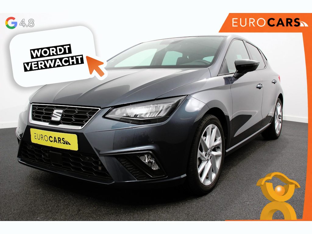SEAT Ibiza 1.0 TSI 110 pk DSG FR Navigatie Apple Carplay/Android Auto Adaptieve Cruise Control Parkeersensoren Camera Virtual Cockpit Stoelverwarming Full LED Privacy Glass
