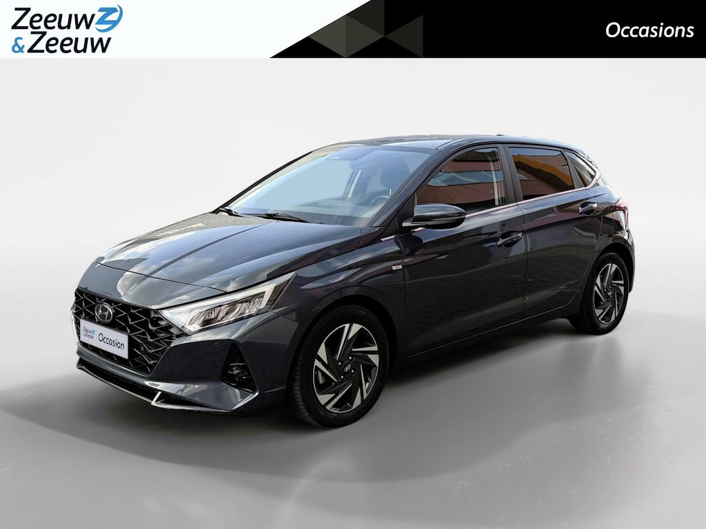 Hyundai i20 1.0 T-GDI Premium | Climate Controle| Lichtmetalen velgen| Metallic lak| Navigatie| Stoel verwarming| Stuur verwarming| Camera| Parkeer sensoren