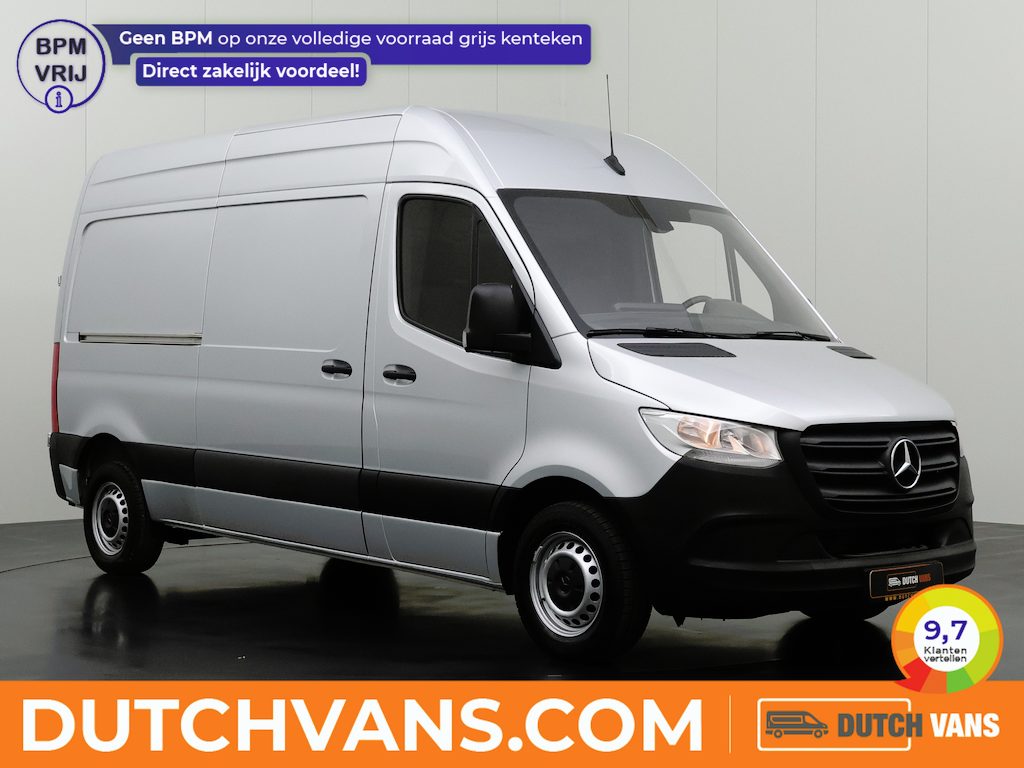 Mercedes-Benz Sprinter 9G-Tronic Automaat L2H2 | Multimedia | Camera | Airco | 3-Zits | Betimmering