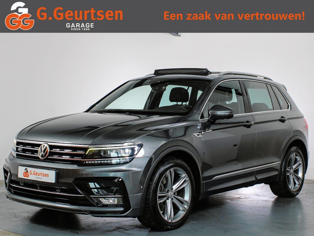 Volkswagen Tiguan 2.0 TSI 4Motion R-line, Highline Panoramadak, Trekhaak, Volleder, Memory, ACC, Dynaudio, Vol opties!