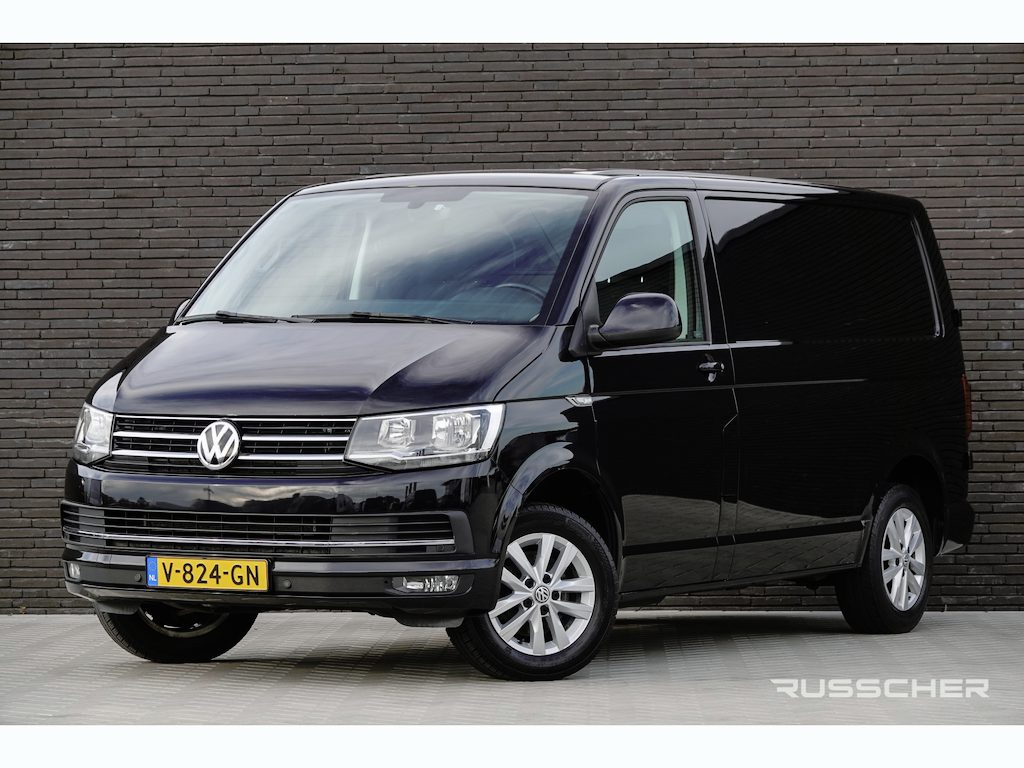 Volkswagen Transporter L1H1 2.0Tdi 150Pk | Stoel-Stoel | Trekhaak | 16'' | Deepblack