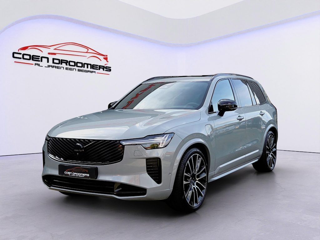 Volvo XC90 2.0 T8 Recharge AWD Ultra Dark /Full option!/Luchtvering/Bowers&Wilkins/Pano/360 camera/Stoelverw.-verkoeling-massage/Achterbankverw./HUD/Memory/(MET GARANTIE*)