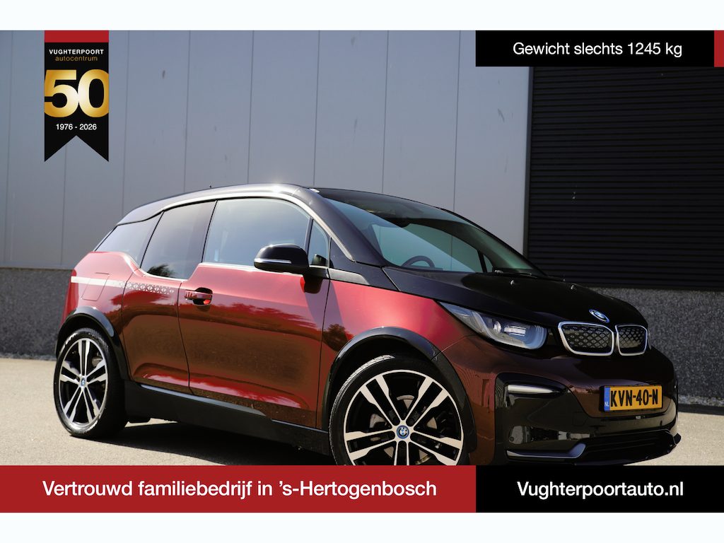 BMW i3 S /184pk*Unique Forever*120Ah 42 kWh/Leder/W-pomp/Carplay/20"/3-fase