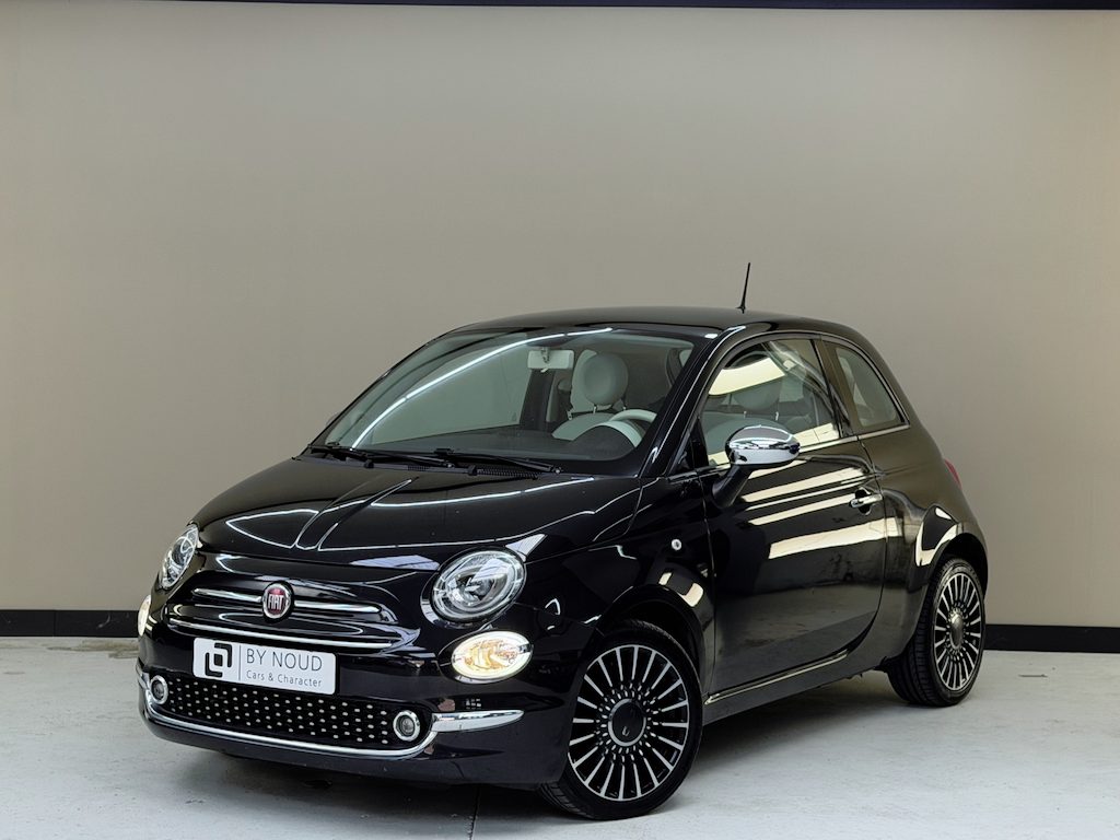 Fiat 500 0.9 TwinAir Turbo Lounge, 86Pk, 2019, Panoramadak, Nieuwe koppeling, BTW auto, Cruise control, Airco, Navigatie, Lichtmetalen velgen,