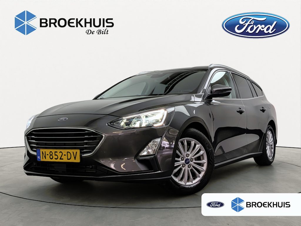 Ford Focus Wagon 1.0EB Hybrid Titanium X Business | NL-AUTO! | 1E EIGENAAR! | CAMERA | CRUISE | LANE ASSIST | PARK SENS V+A | DEALER OH! | CLIMA | NAVI