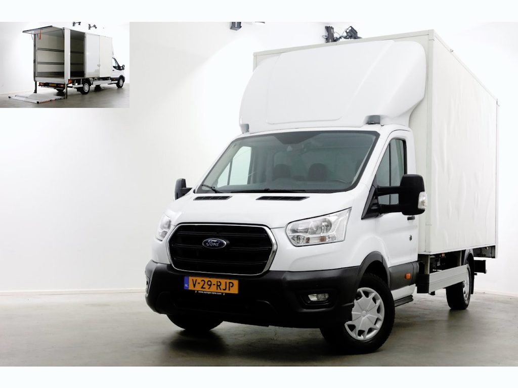 Ford Transit 350 2.0 TDCI 130pk Bakwagen met laadklep en zijdeur 1181kg laadvermogen 06-2022