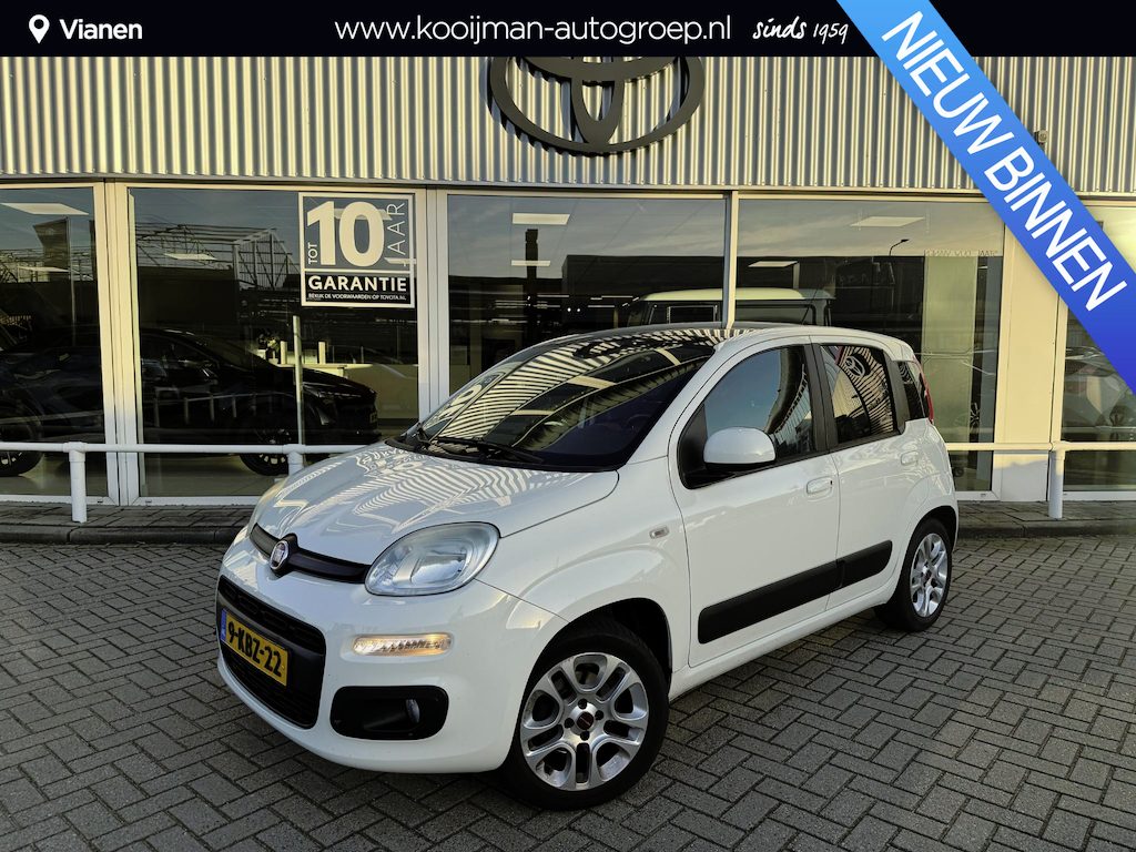 Fiat Panda 0.9 TwinAir Lounge Automaat, slechts 94000km! Panorama schuif/kanteldak, Airco, Lichtmetalen velgen