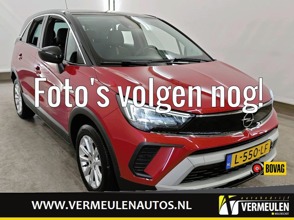 Opel Crossland 1.2 110PK Elegance + 16"/ Navi/ Clima/ Cruise/ CarPlay/ Camera/ LED-Koplampen/ Park-Assist/ NL auto