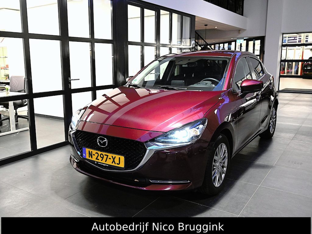 Mazda 2 Skyactiv-G 90 6MT Luxury met I-activsense *Trekhaak* *Dealeronderhouden* *All-in prijs*