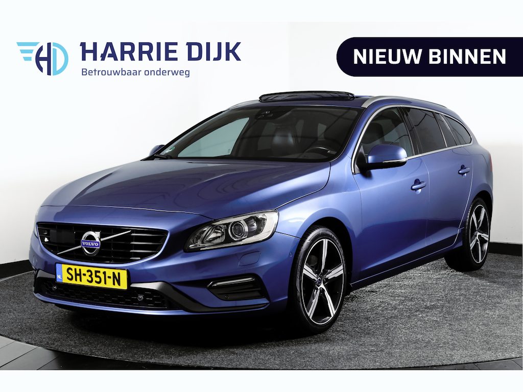 Volvo V60 2.0 T4 190 PK Business Sport - Automaat Org. NL. | S/K-Dak | Adapt. Cruise | Stoelverw. | Afn. Trekhaak | PDC | Camera | NAV | ECC | LM 18" |